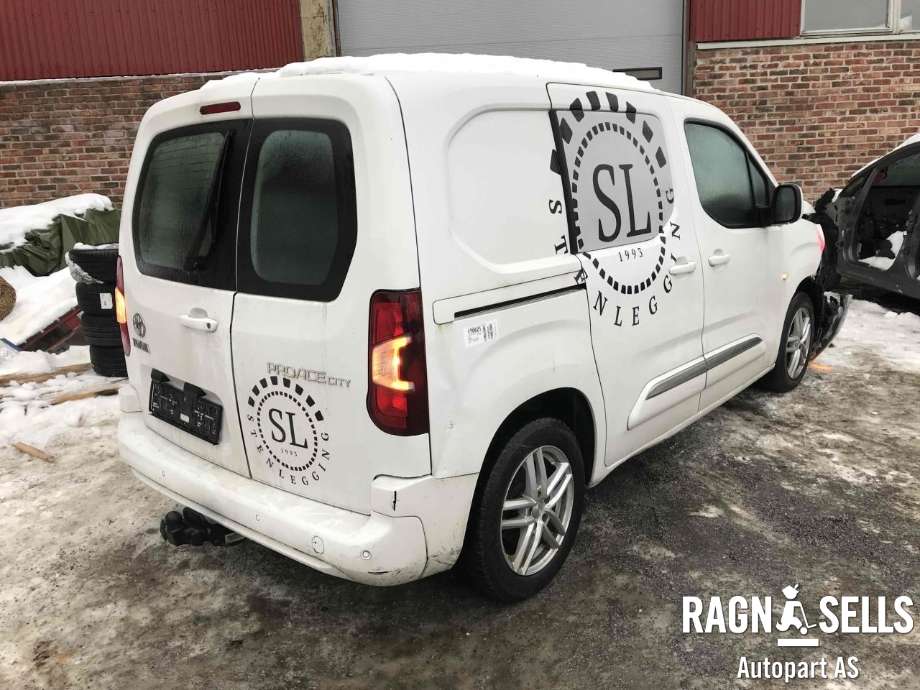 Toyota Proace City 2020-->> , Motorkode: YH01, Girkassekode: SU001A8490