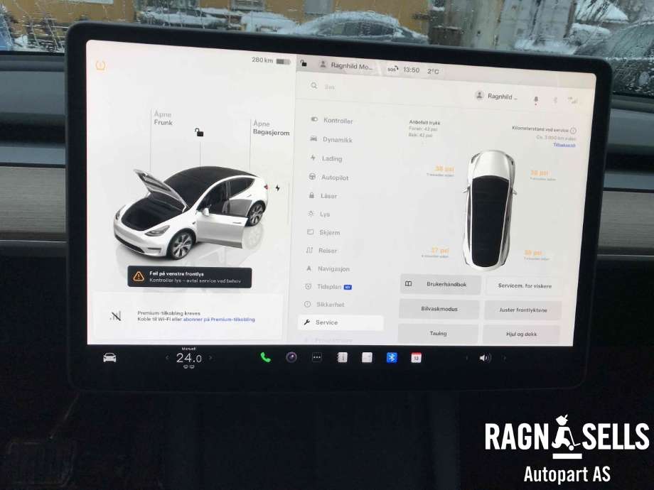Tesla Model Y 2021-2024 (Type I) , Motorkode: 3D3|3D7, Girkassekode: 