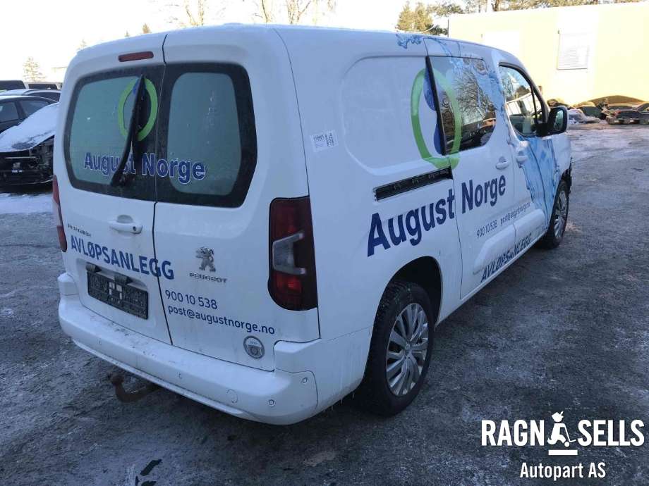 Peugeot Partner 2019-->> (Type III) , Motorkode: YH01, Girkassekode: CP 17X73