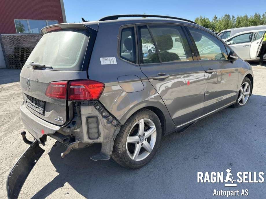 VW Golf Sportsvan 2014-2018 , Motorkode: CYVB, Girkassekode: QRL
