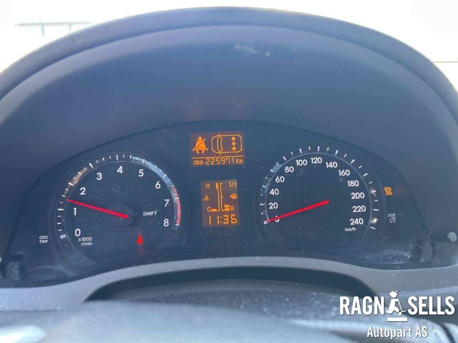 Toyota Avensis 2009-2015 (Type III, Fase 1) , Motorkode: 1ZR-FAE, Girkassekode: 3030005060