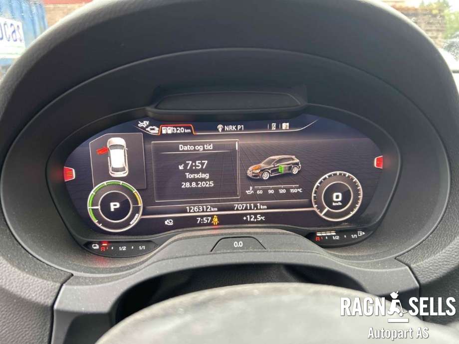 Audi A3 2016-2020 (Type III, Fase 2) , Motorkode: CUKB, Girkassekode: SBZ