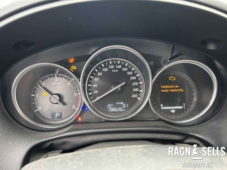 Mazda CX-5 2012-2017 (Type I) , Motorkode: SH, Girkassekode: GW7U03000