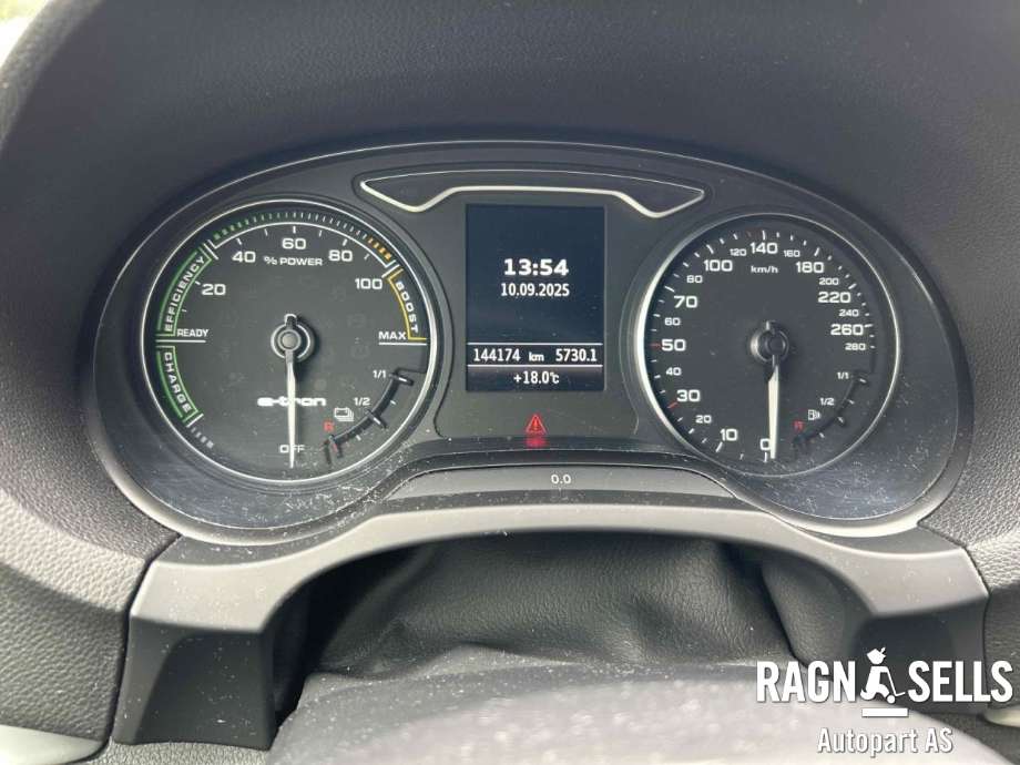 Audi A3 2016-2020 (Type III, Fase 2) , Motorkode: CUKB, Girkassekode: RJW