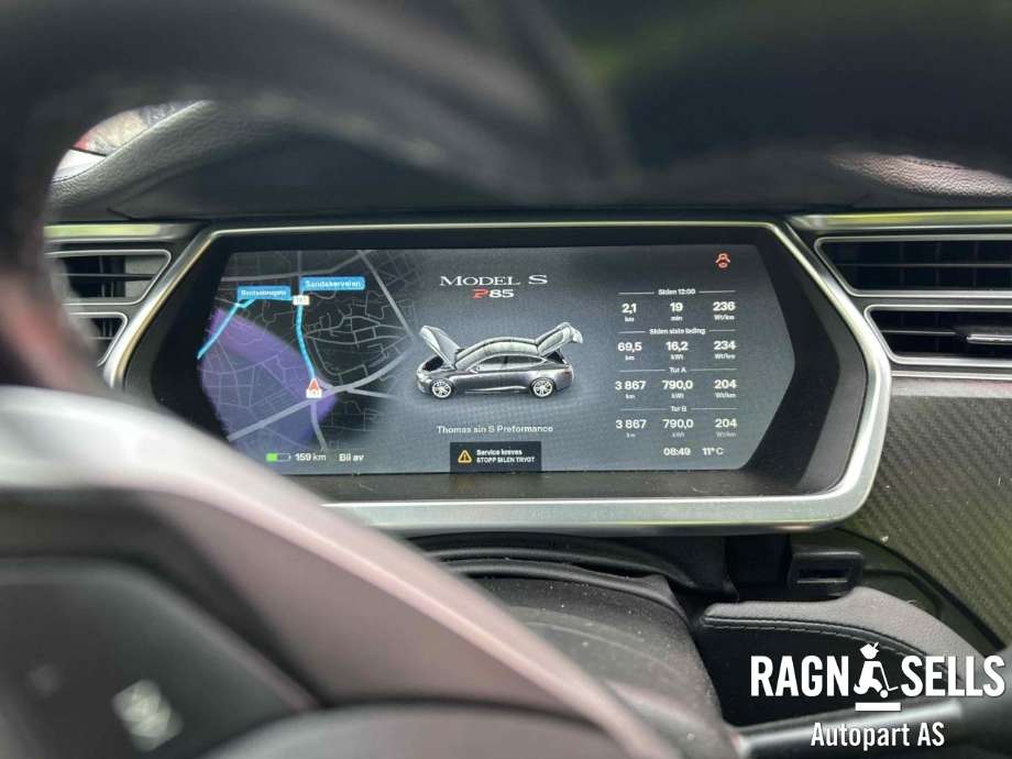 Tesla Model S 2013-2016 (Fase 1) , Motorkode: L1S, Girkassekode: 