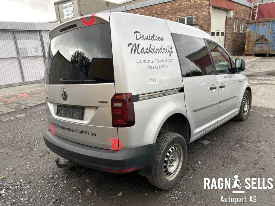 VW Caddy 2015-2020 (Type III, Fase 3) , Motorkode: DFS, Girkassekode: MRV