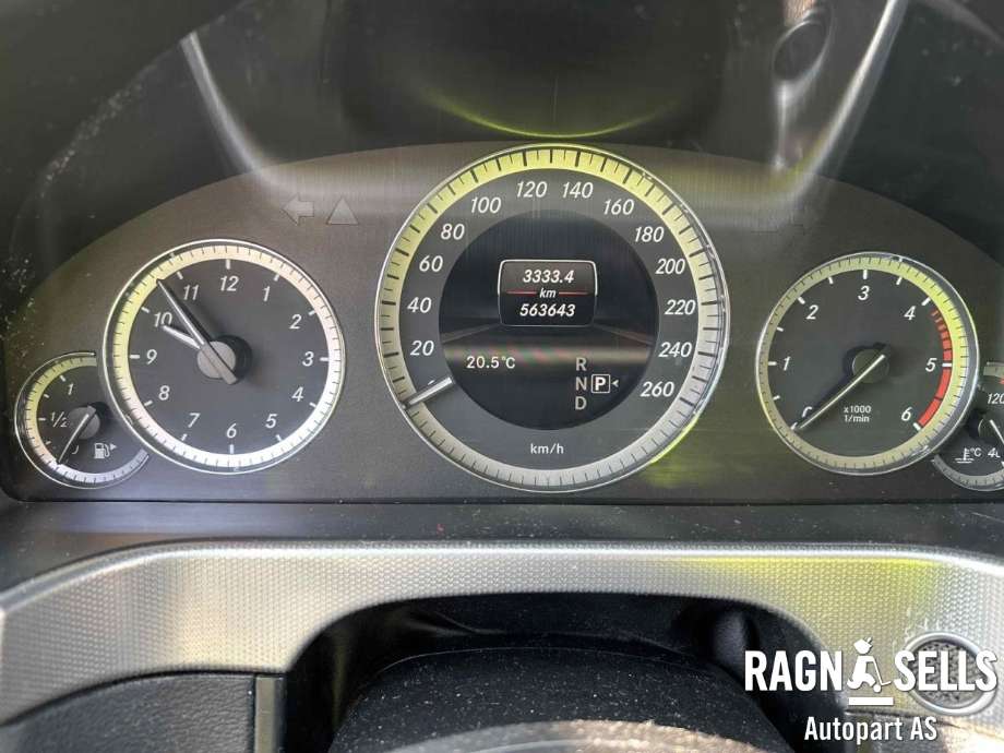 Mercedes E-Klasse 2009-2013 (Fase 1) (W212) (W212), Motorkode: 651924, Girkassekode: 722908