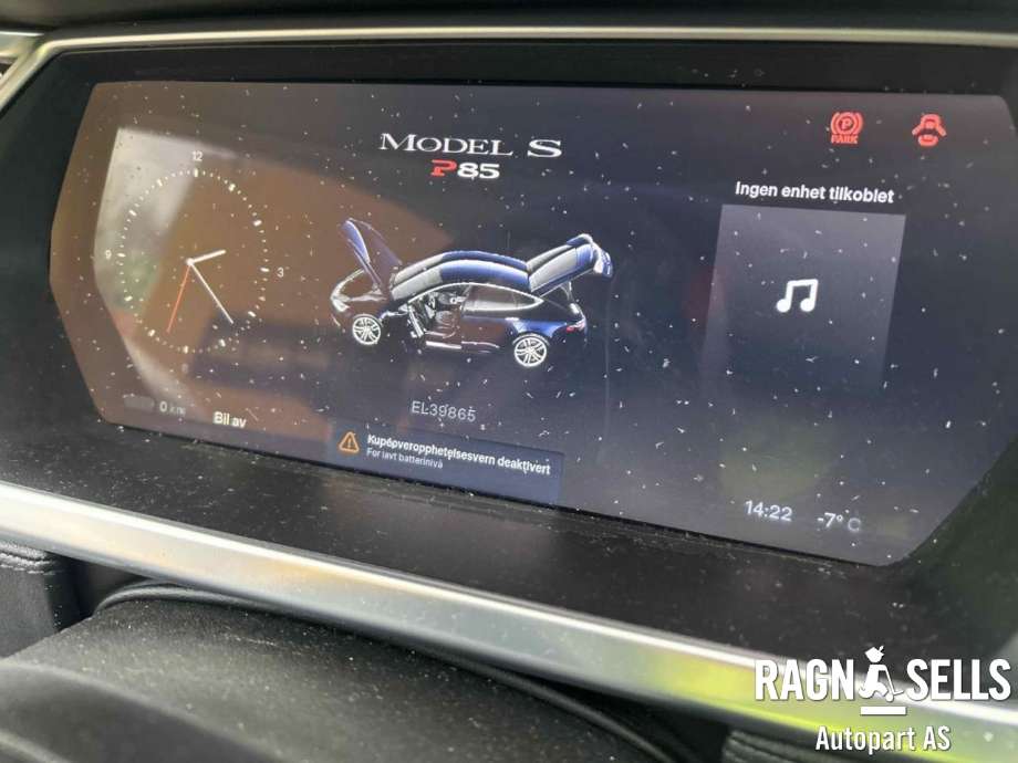 Tesla Model S 2013-2016 (Fase 1) , Motorkode: L1S, Girkassekode: 