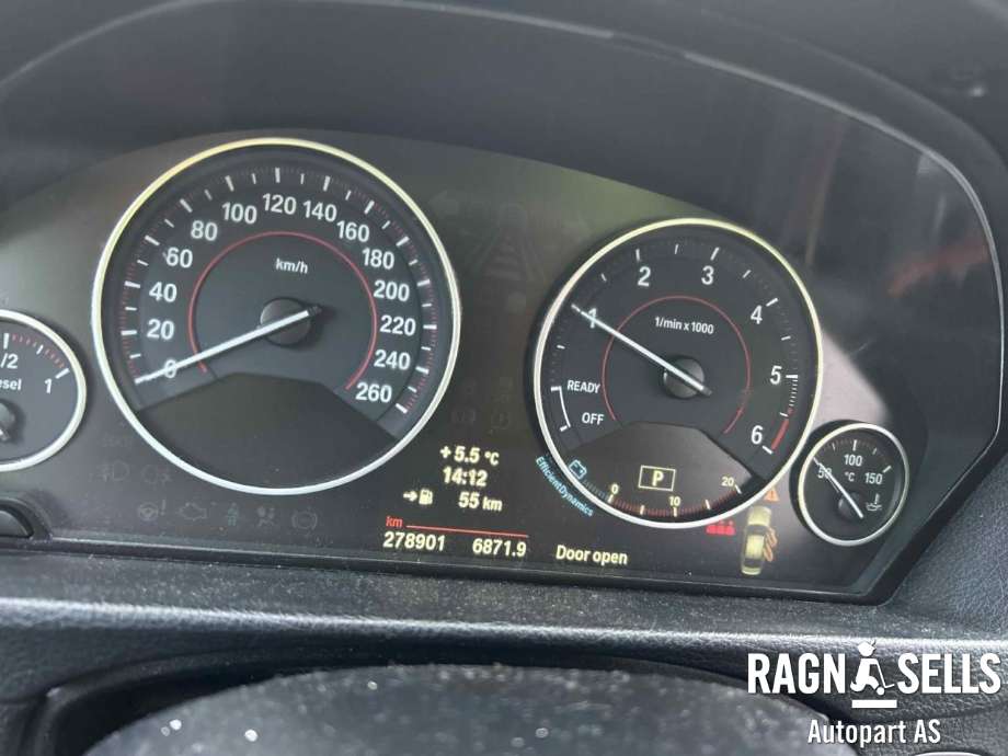 BMW 3-Serie 2012-2018 (F30/F31/F34) (F30/F31/F34), Motorkode: N47D20C, Girkassekode: GA8HP-45Z