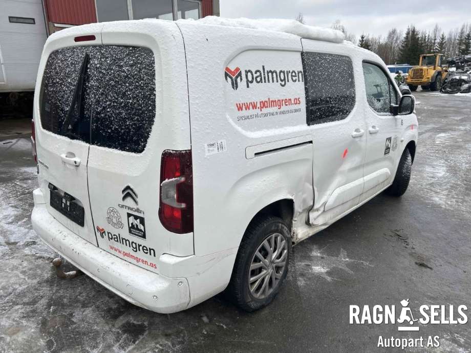 Citroën Berlingo 2019-->> (Type III) , Motorkode: YH01, Girkassekode: ML6C