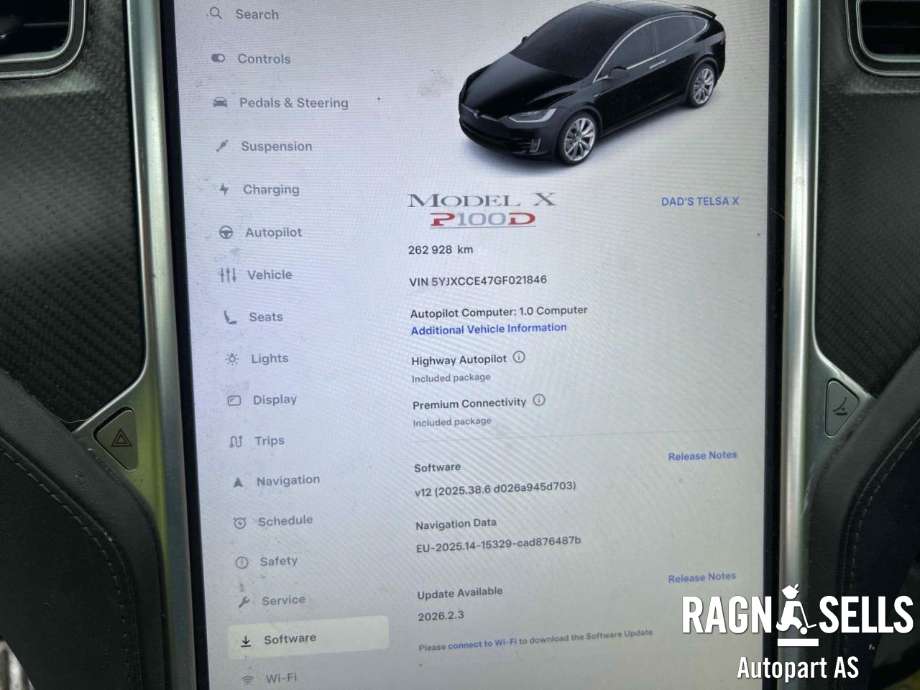 Tesla Model X 2016-->> , Motorkode: L2S|L1S, Girkassekode: