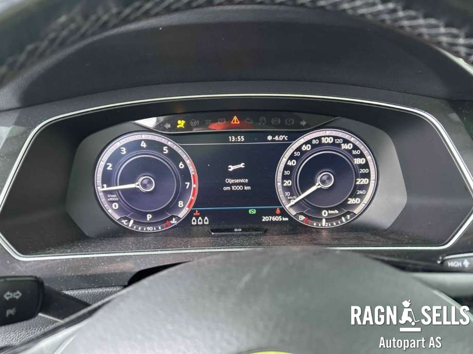 VW Tiguan 2016-2020 (Type II, Fase 1) , Motorkode: CZPA, Girkassekode: RPL