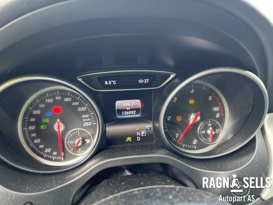 Mercedes CLA 2013-2019 (C117) (C117), Motorkode: K9K, Girkassekode: D724020