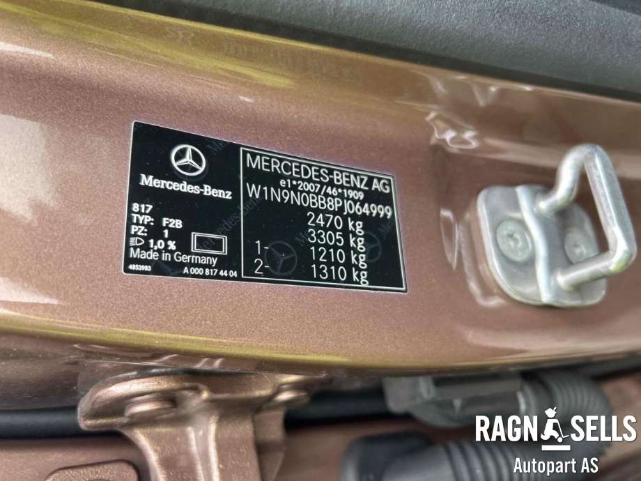 Mercedes EQA 2021-->> , Motorkode: EM0026, Girkassekode: