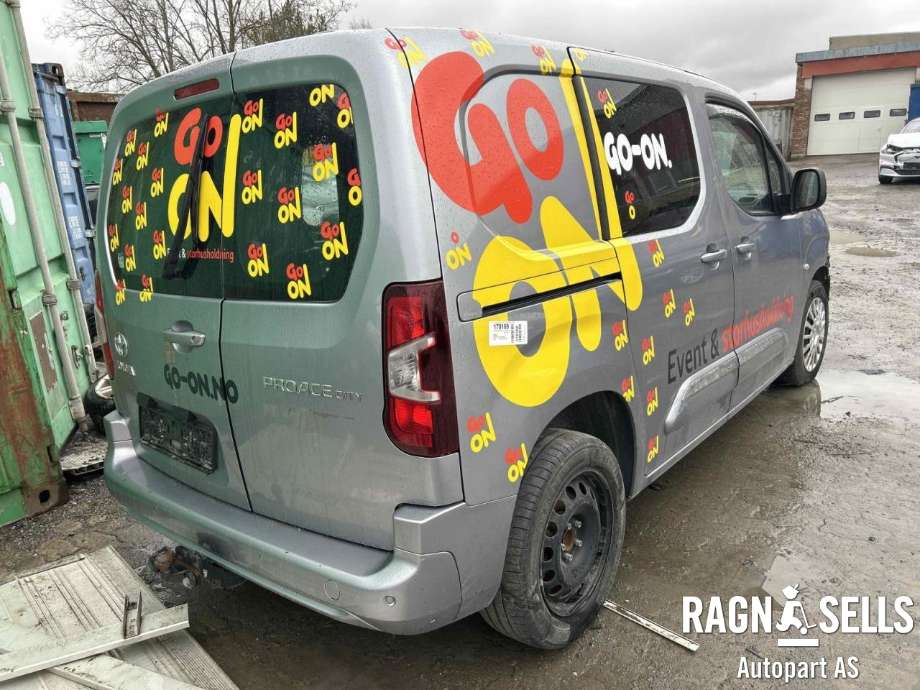 Toyota Proace City 2020-->> , Motorkode: YH01, Girkassekode: