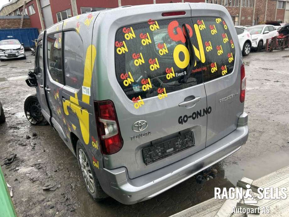 Toyota Proace City 2020-->> , Motorkode: YH01, Girkassekode: