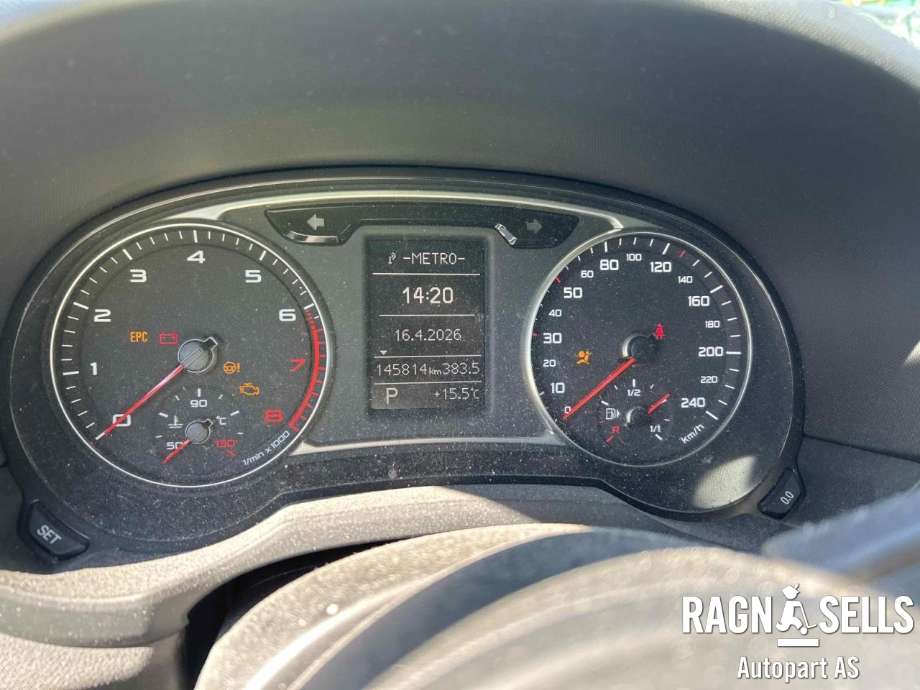 Audi A1 2010-2014 (Type I, Fase 1) , Motorkode: CAXA, Girkassekode: NQL