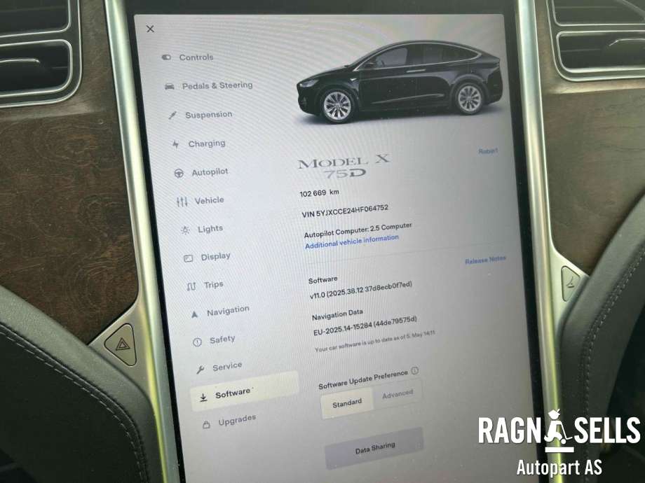 Tesla Model X 2016-->> , Motorkode: L2S|L2S, Girkassekode:
