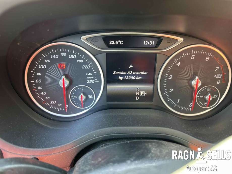 Mercedes B-Klasse 2011-2018 (W246) (W246), Motorkode: 270910, Girkassekode: D724002