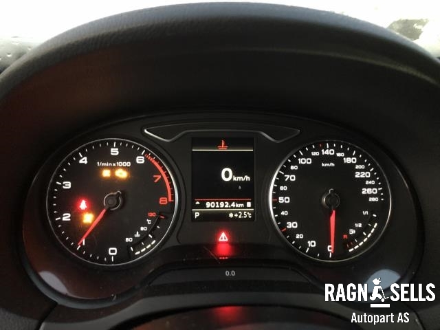 Audi A3 2012-2016 (Type III, Fase 1) , Motorkode: CXSA, Girkassekode: PVG