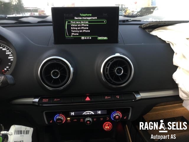 Audi A3 2012-2016 (Type III, Fase 1) , Motorkode: CXSA, Girkassekode: PVG