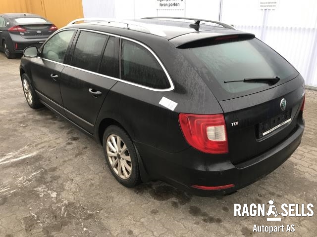 Škoda Superb 2008-2015 (Type II) , Motorkode: CFFB, Girkassekode: PBF