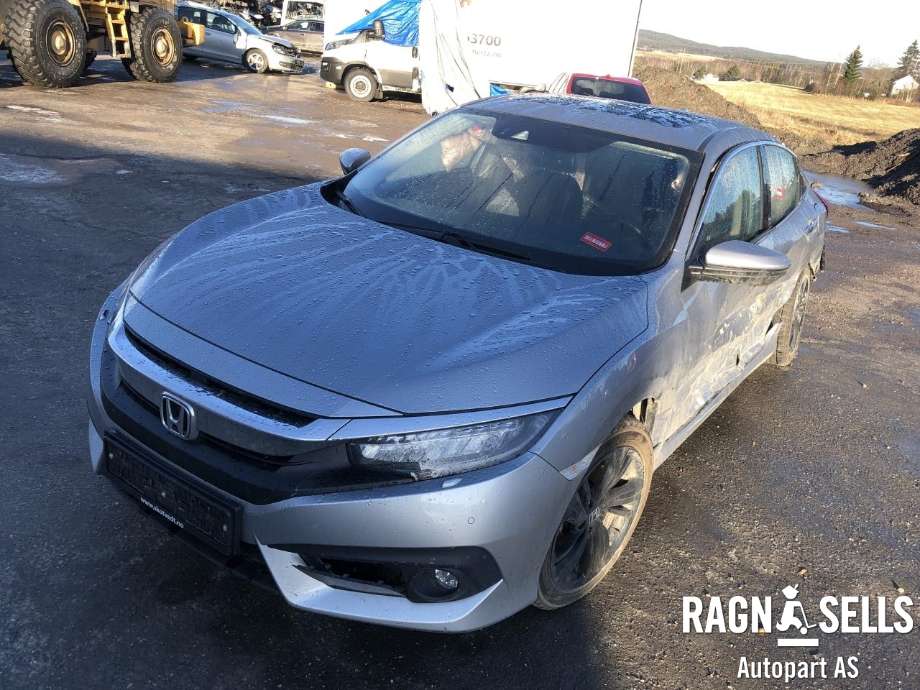 Honda Civic 2017-->> (Type X) , Motorkode: L15BB, Girkassekode: 0