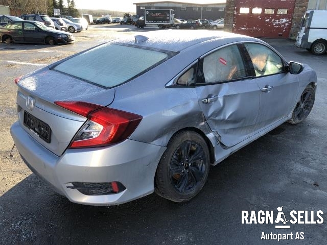 Honda Civic 2017-->> (Type X) , Motorkode: L15BB, Girkassekode: 0