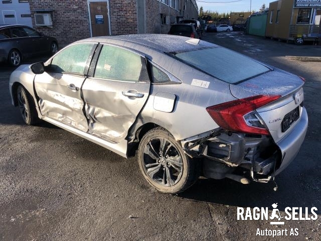 Honda Civic 2017-->> (Type X) , Motorkode: L15BB, Girkassekode: 0