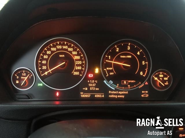 BMW 3-Serie 2012-2018 (F30/F31/F34) (F30/F31/F34), Motorkode: N57 D30 A, Girkassekode: GA8HP70Z
