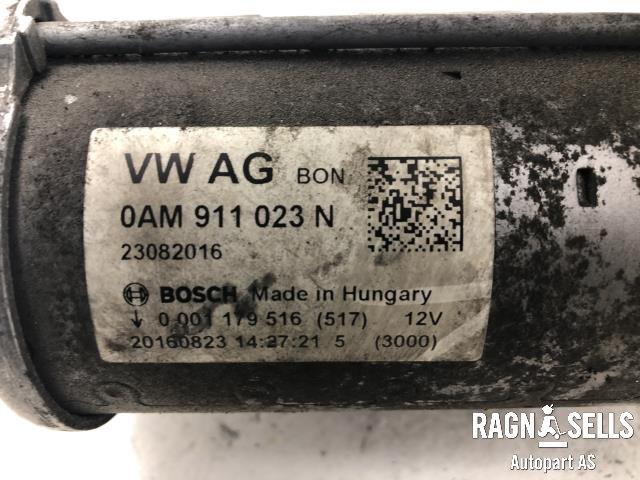 Starter til VW Golf VII 2012-2017 (Fase 1) (BOSCH|0AM911022C|0AM911022CX|0AM911023N|0AM911023NX|0AM911023R|0AM911023RX|)