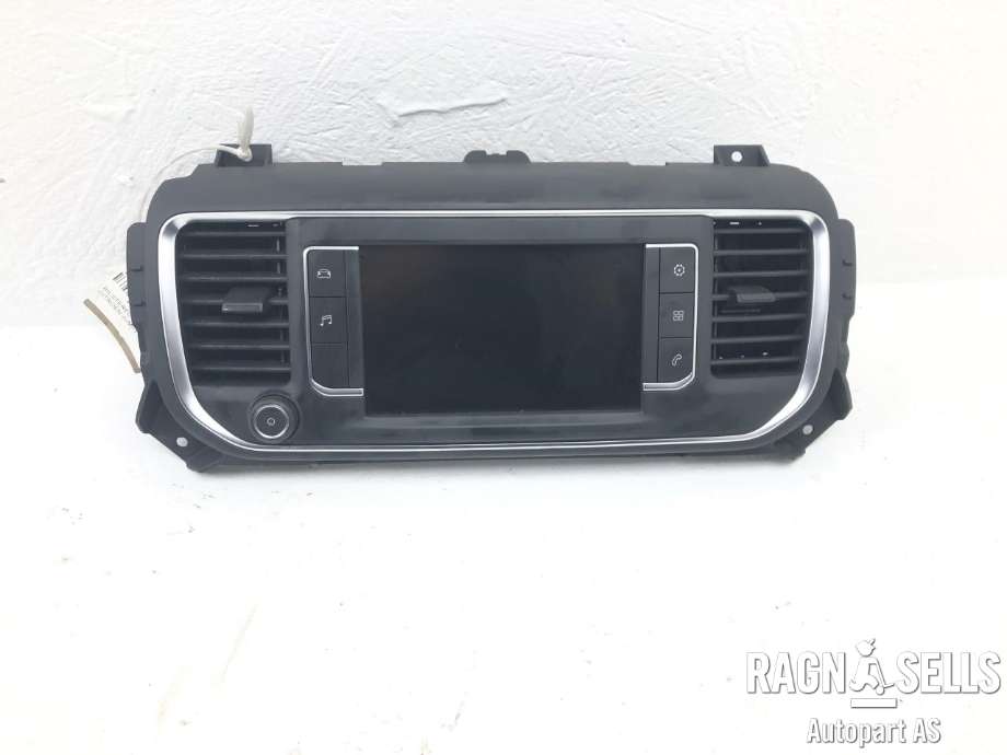 Bilstereo navigasjon skjerm til Citroën Jumpy 2016-->> (Type III) (98 250 316 80|)