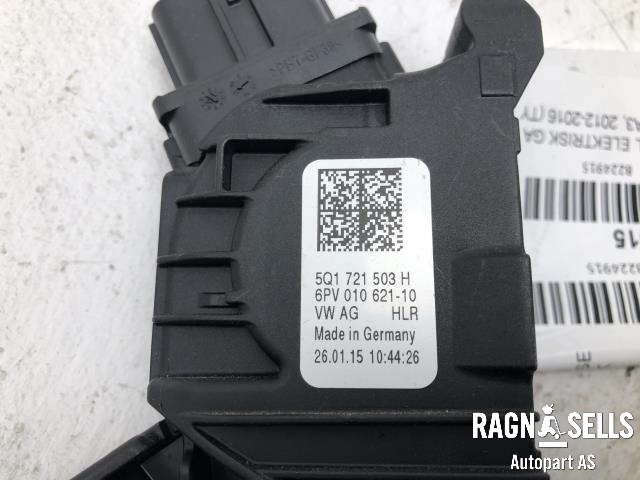 Pedal gass til Audi A3 2012-2016 (Type III, Fase 1) (5Q1 721 503 H|)