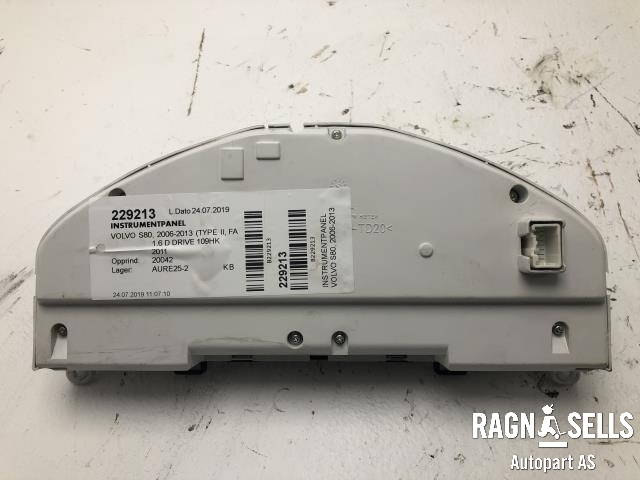 Instrumentpanel til Volvo S80 2006-2013 (Type II, Fase 1) (31270901AA|36002600|)