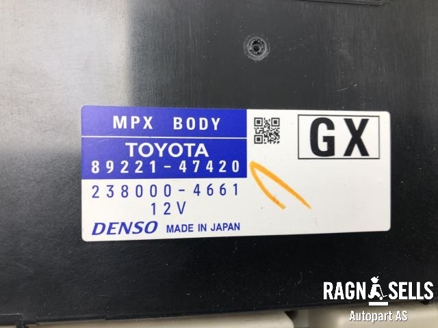 Styreenhet diverse til Toyota Prius +7 2012-2020 (Type III) (stasjonsvogn) (stasjonsvogn) (DENSO|89221-47420|)
