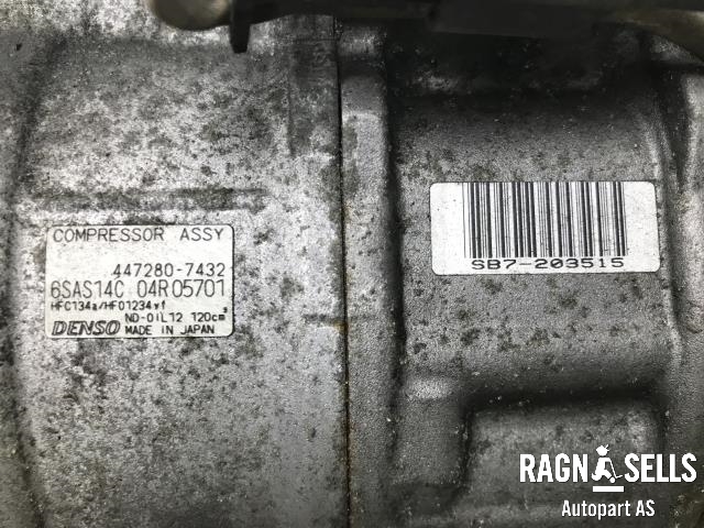 Aircondition kompressor til Mercedes A-Klasse 2012-2018 (W176) (W176) (DENSO|A 000 830 36 02|A 004 230 17 11|)