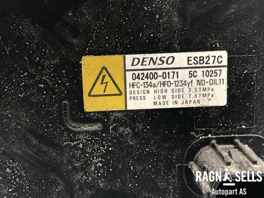 Aircondition kompressor til Toyota RAV4 2019-->> (Type V)  (DENSO|8837033040|)
