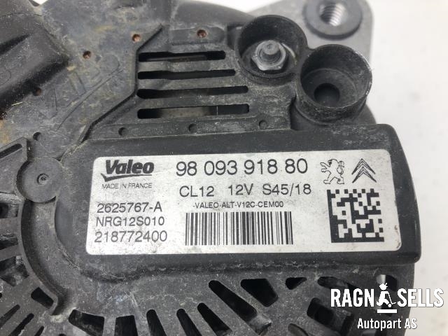 Dynamo til Citroën C3 2016-->> (Type III) (VALEO|9809391880|)