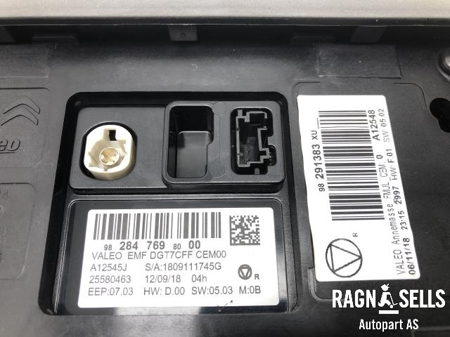 Bilstereo navigasjon skjerm til Citroën C3 2016-->> (Type III)  (98 389 128 XU|)