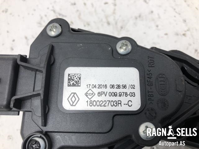 Pedal gass til Dacia Duster 2010-2017 (Type I)  (180022703R|)