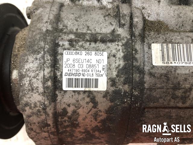 Aircondition kompressor til Audi A4 2007-2014 (Type IV) (B8) (B8) (8K0 260 805 L|)