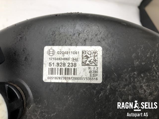 Bremsekraft-forsterker til Peugeot Boxer 2014-->> (Type III, Fase 2)  (51928238|0204811061|)