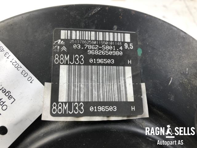 Bremsekraft-forsterker til Peugeot 5008 2010-2017 (Type I) (9682650980|)