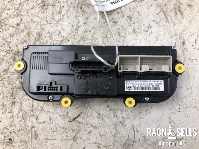Varmeapparat betjening til VW Amarok 2010-2016 (Type I, Fase 1) (907047EZJU|)