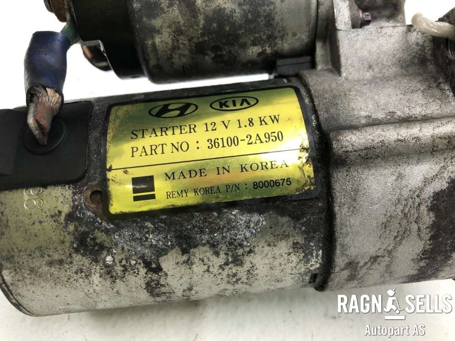 Starter diesel til Kia Sportage 2016-2021 (Type IV)  (361002A950|)