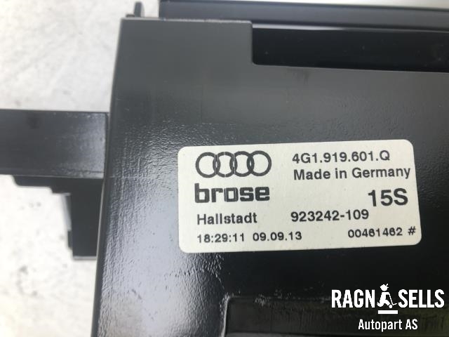 Bilstereo navigasjon skjerm til Audi A6 2011-2014 (Type IV, Fase 1) (C7) (C7) (4G0 919 607 J|)