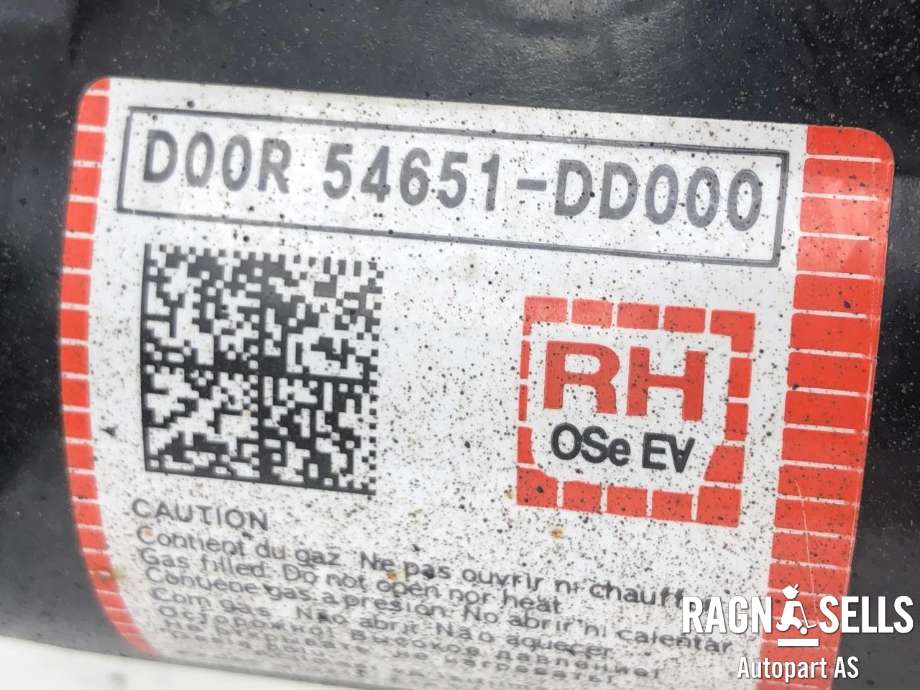 Fjærbein høyre foran til Hyundai Kona 2017-2021 (Type I, Fase 1)  (54501G2100|)