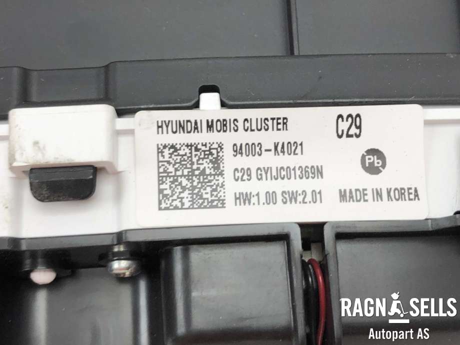 Instrumentpanel til Hyundai Kona 2017-2021 (Type I, Fase 1)  (94003K4021|)
