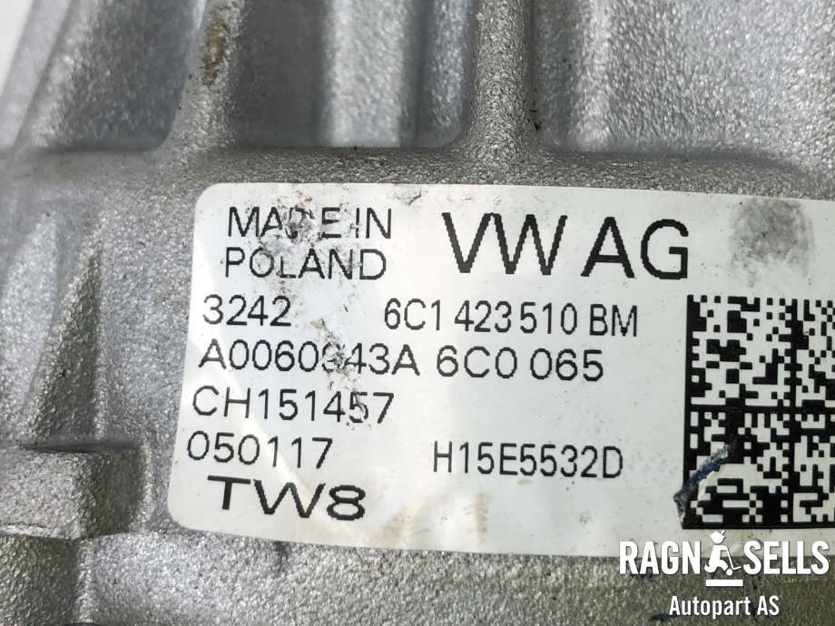 Rattaksel elektrisk servo til Škoda Fabia 2014-2021 (Type III) (6C1909144AJ|)