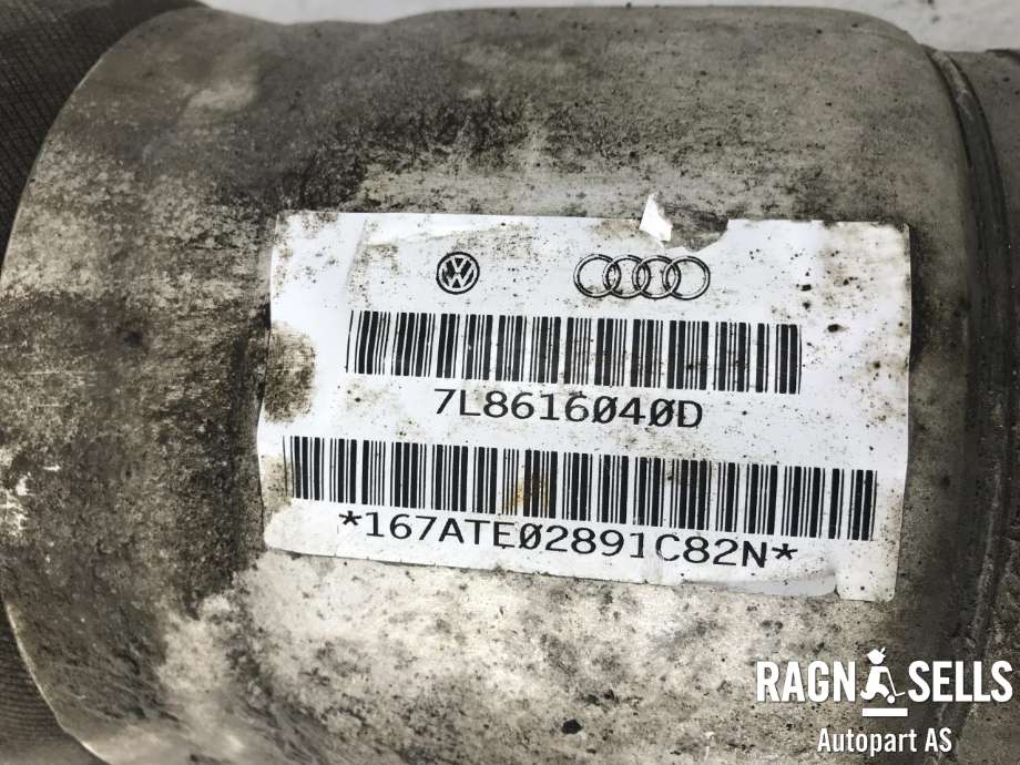 Fjær foran nivå luftpute/belg til Audi Q7 2010-2015 (Type I, Fase 2)  (AUDI|7L8 616 020 G|)